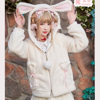 Rabbit Ears Lolita Fleece Jacket (KJ03)